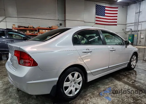 2008 Honda Civic Lx из США, поврежденный, VIN 1HGFA165X8L030604